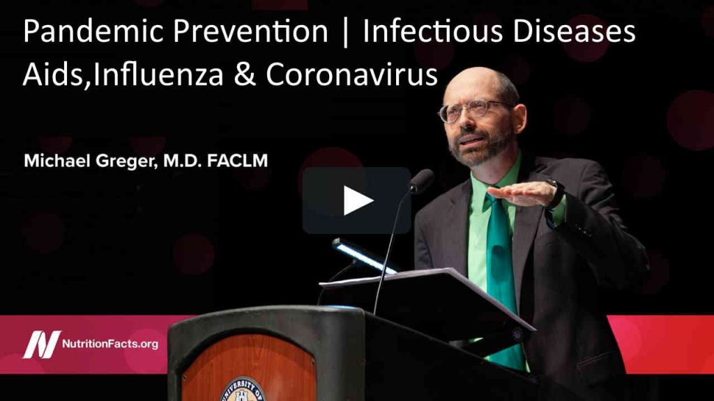 covid-19 coronavirus pandemic prevention causes Dr Michael Gregor